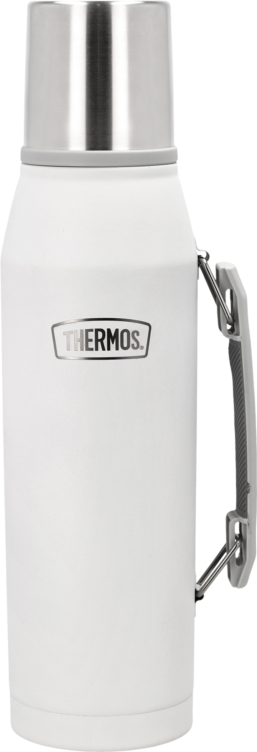 Termoflaske 1,3 Liter Mat Hvid