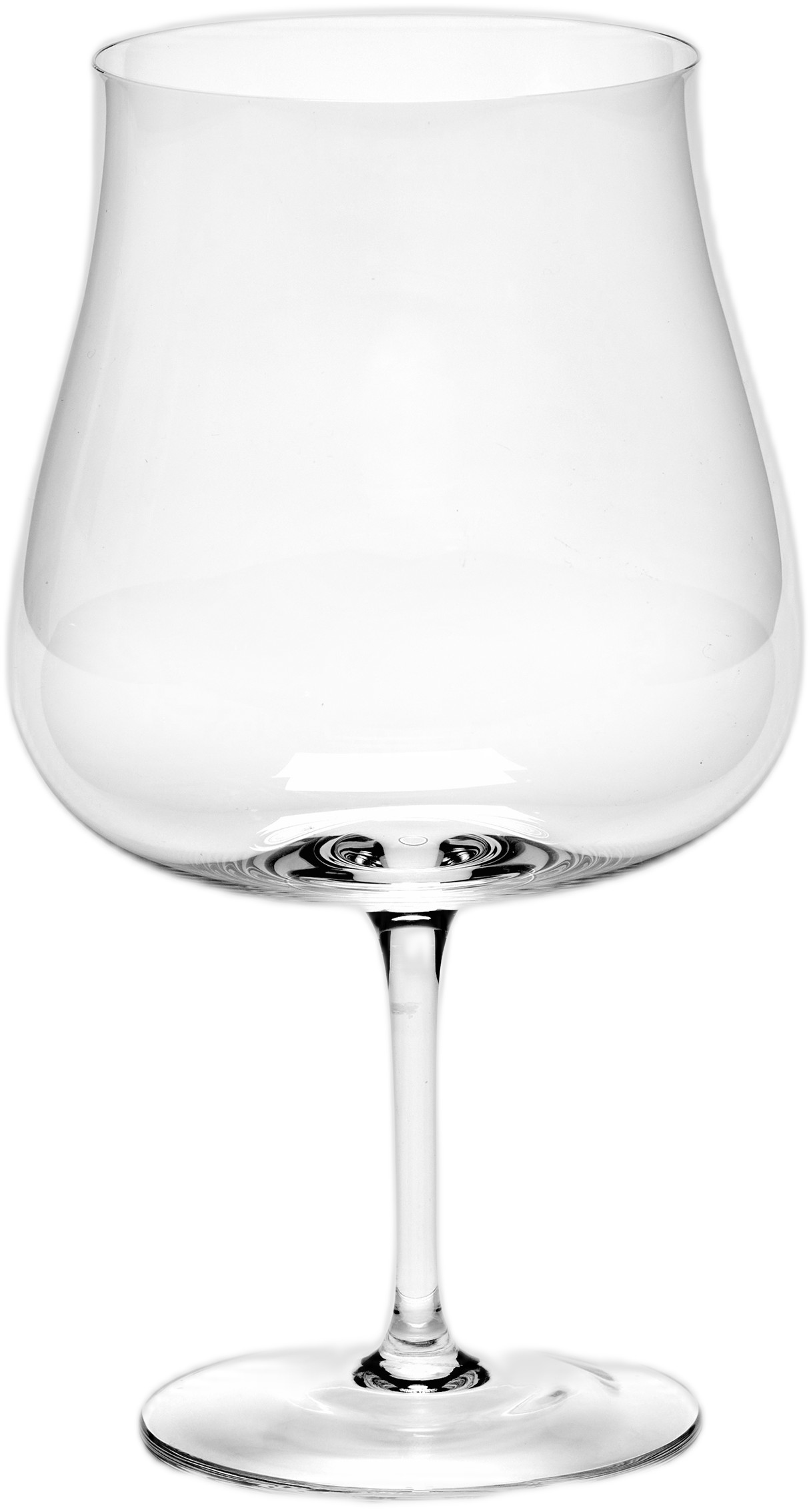 White Wine Glass Silhouette
