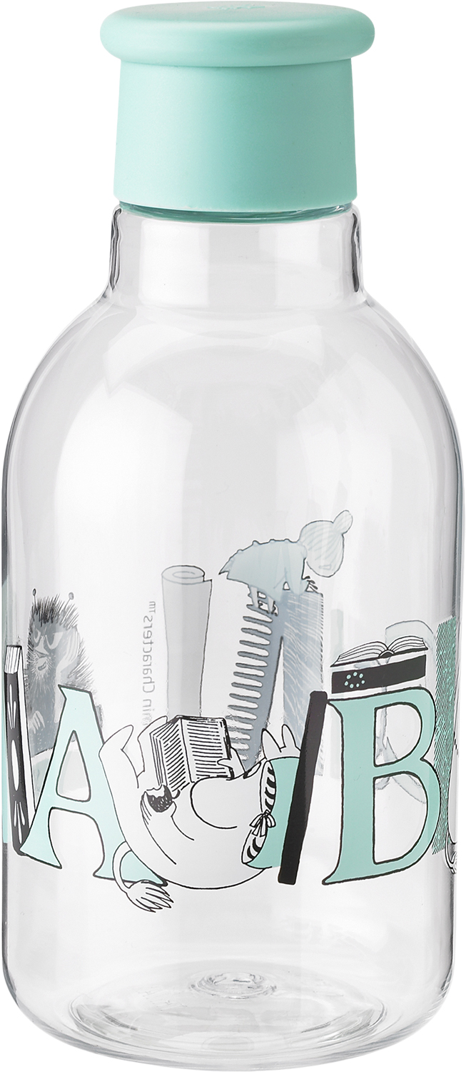 Moomin ABC Drikkeflaske 0,5 l, Moomin Turqouise