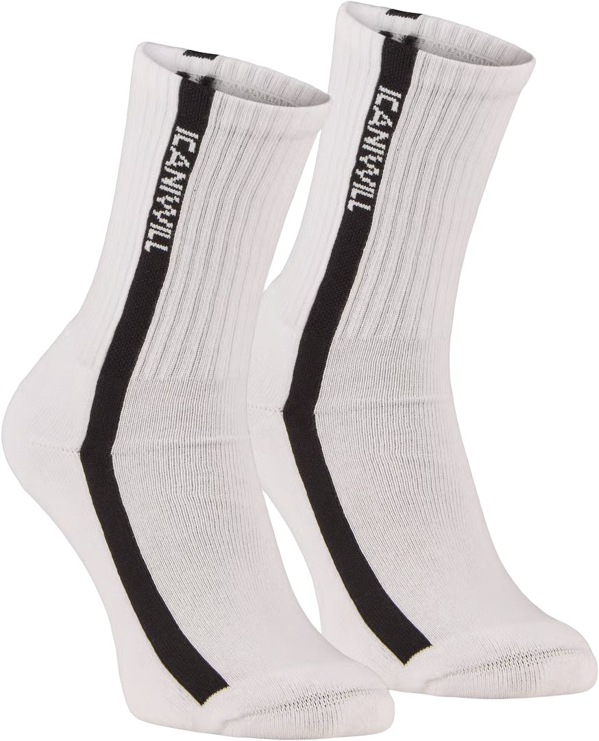 Vertical Striped Strømper 2 par