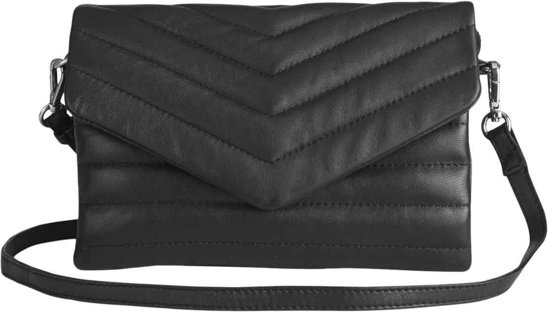 Markberg SusanaMBG Puffer Crossbody Bag Sort Skind