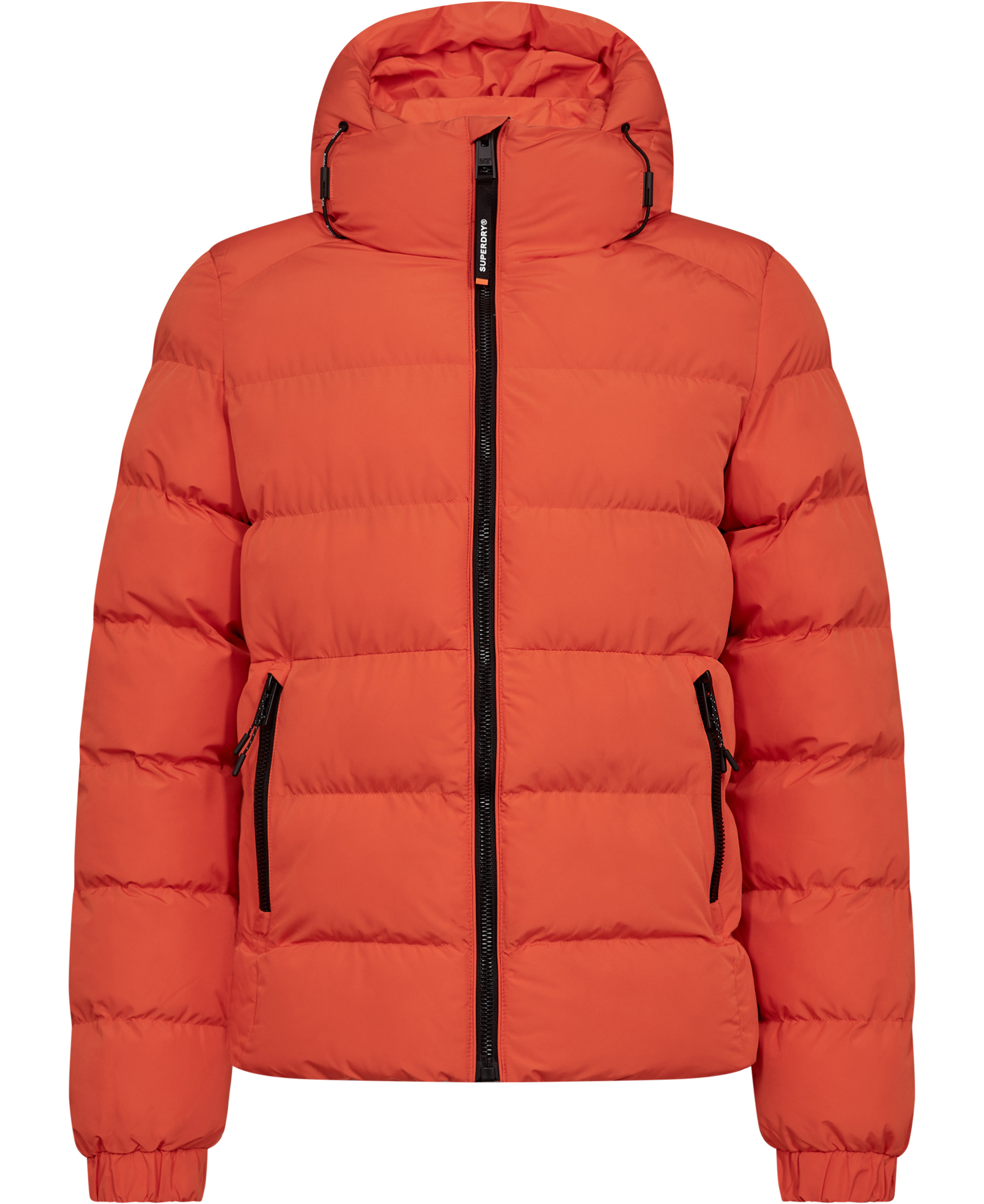 Hooded Sports Puffer Jacket