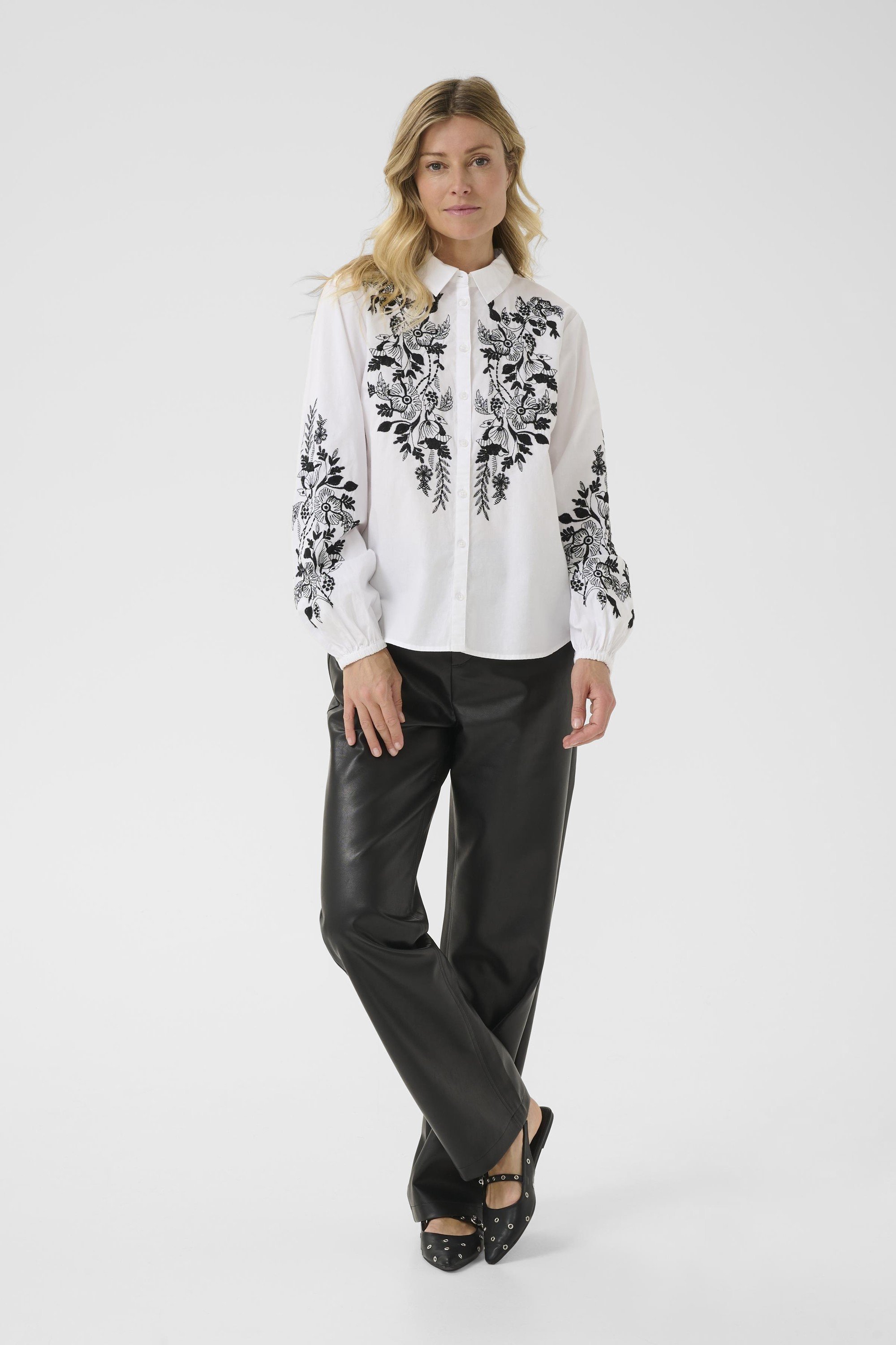Crlau Flower Shirt