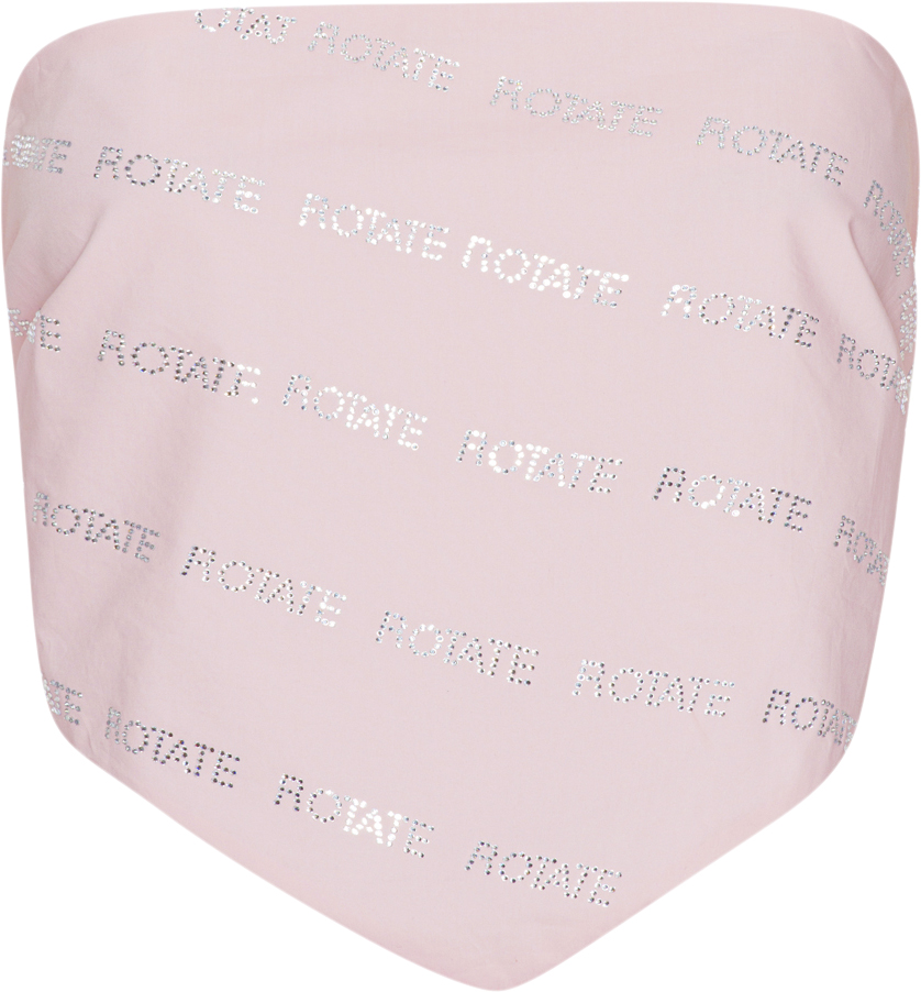 Crystal Poplin Crop Top