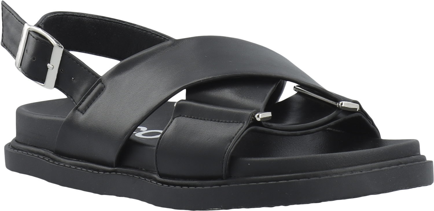 Biaoslo Cross Sandal Faux Leather