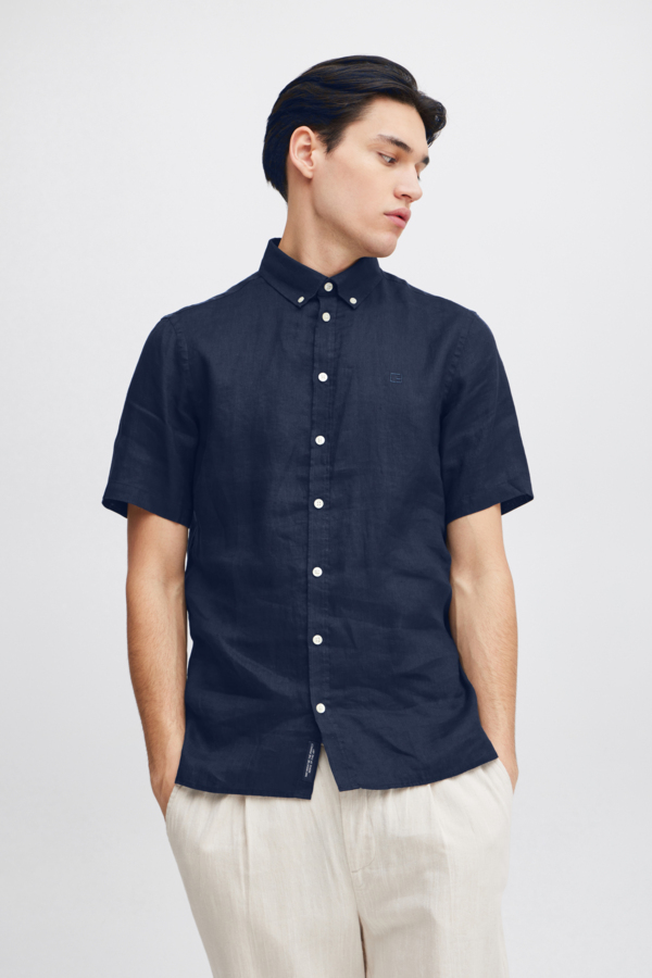 Cfanton 0071 SS 100% Linen Shirt