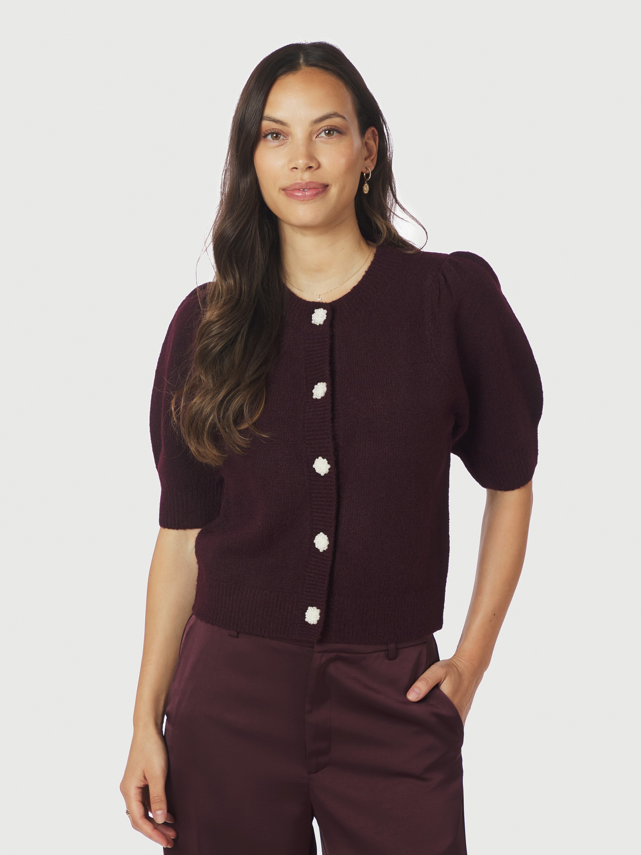 Trudy Deco Knit Cardigan