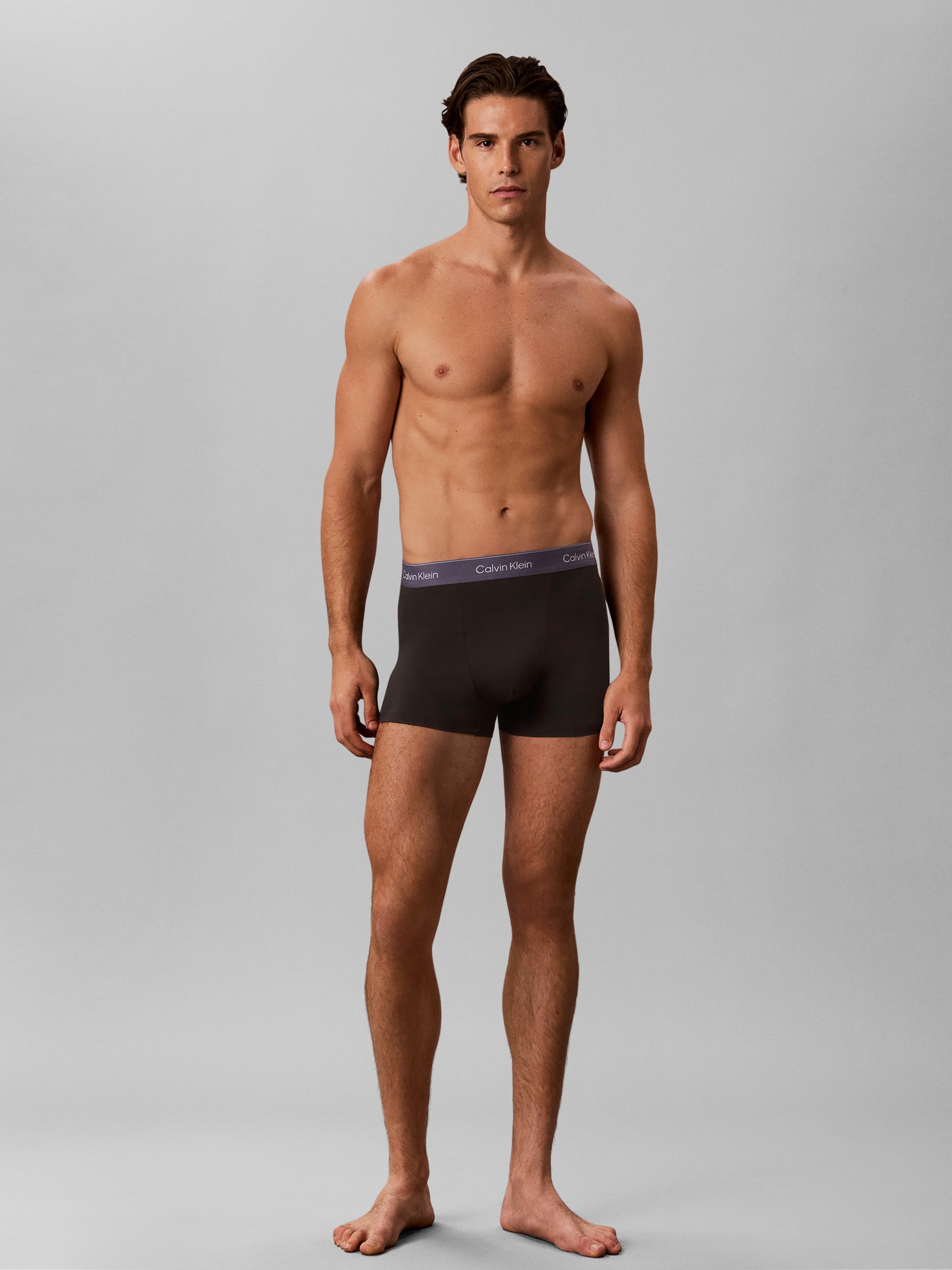 3 Pack Relaxed Trunks Icon Cotton Stretch